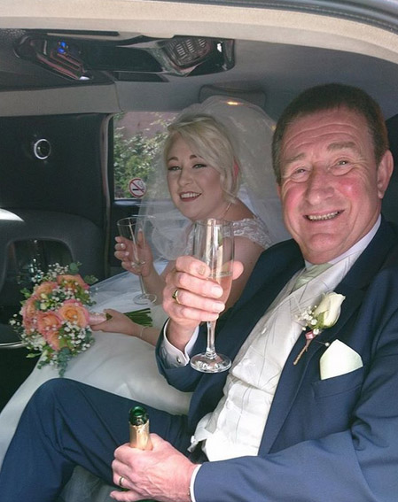 Leicester Wedding Anniversary Limo enjoy