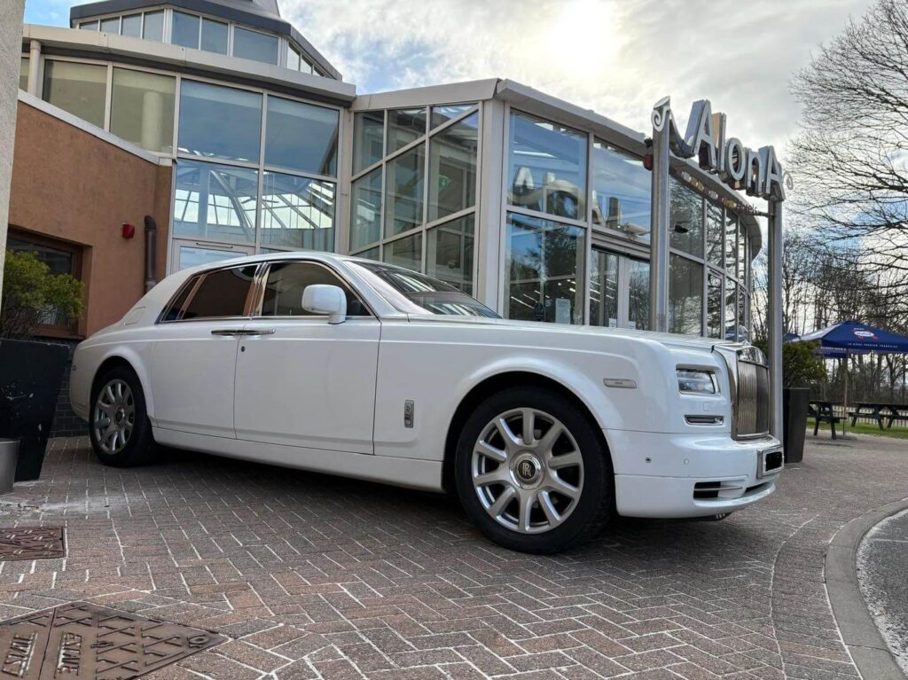 Leicester Wedding Rolls Royce Phantom luxury