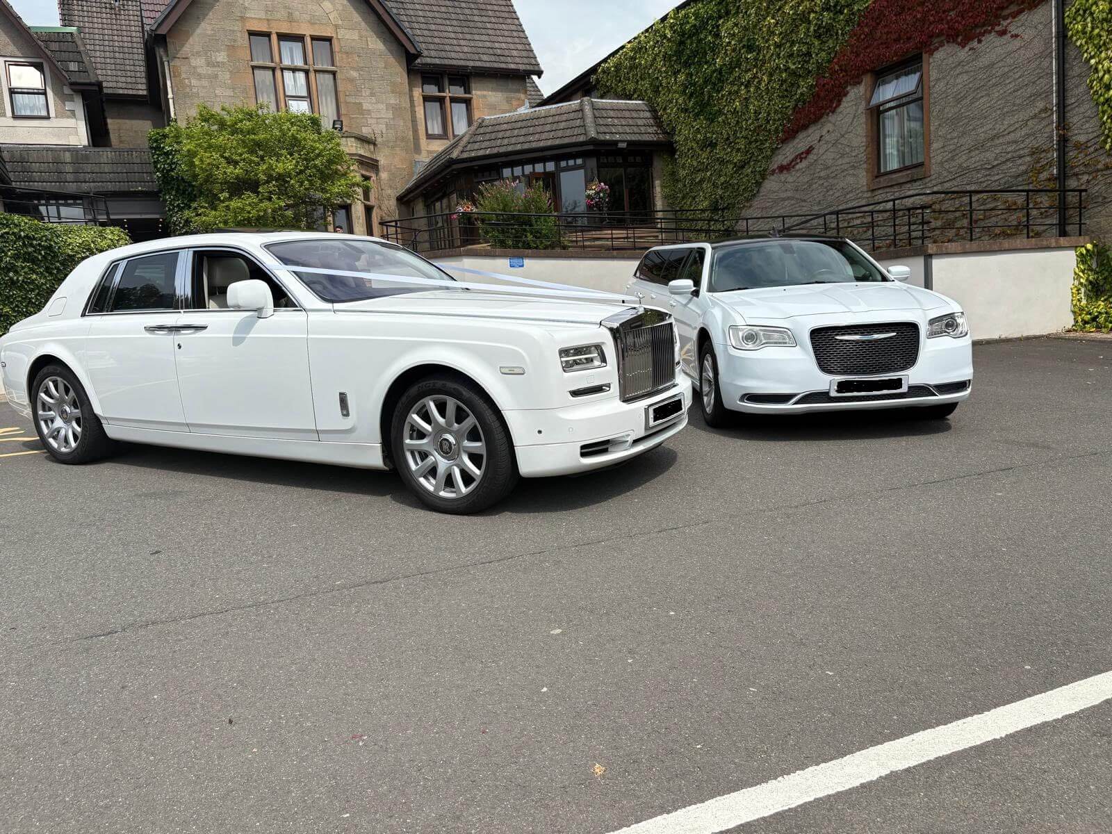 Leicester Wedding Rolls Royce Phantom service