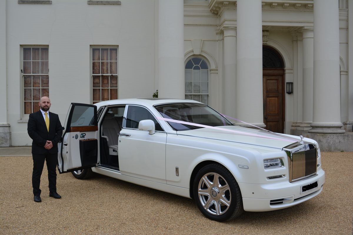 Leicester Wedding Rolls Royce Phantoms hire